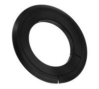 Entretoise Inférieure de Fourche de Vélo Noire en Alliage D'aluminium | Adaptateur de Jeu de Direction, Anneau de Course Conique, pour Cycliste