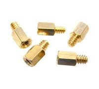 StarTech Entretoises à vis métalliques 6-32 vers M3 – Pack de 50