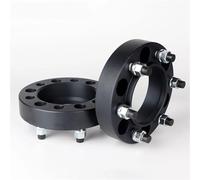 Entretoise Moyeu Voiture Compatible avec Nissan pour NAVARA D40 pour PATHFINDER 2005 2006 2007 2008 2 pièces PCD 6x114.3 66.1mm adaptateur d'entretoises roue 6 écrous remplacement