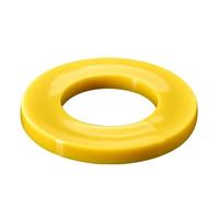 Entretoise plate en nylon, rondelle en plastique, joint torique, vis rouge/bleue, joint M2, M2.5, M3, M4, M5, M6, M8, M10, M12 à M20, entretoise isolante en nylon(Yellow,M12x30x3(10pcs))