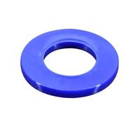 Entretoise plate en nylon, rondelle en plastique, joint torique, vis rouge/bleue, joint M2, M2.5, M3, M4, M5, M6, M8, M10, M12 à M20, entretoise isolante en nylon(Blue,M3x6x1(200pcs))