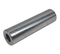 Entretoise pour axe de roue de brouette - Ø 20 mm - Intérieur Ø 10 mm - 74 mm - Linxor Gris G