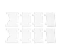 Entretoise pour canapé et mur | 2 pièces de protection transparente, espace mural en acrylique pour canapé - pour table commode plancher en bois carreaux de sol propriétaires