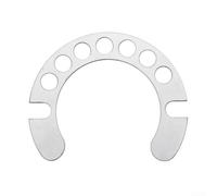 Entretoise réglable en acier pour casques de vélo de 28 à 6 mm de diamètre pour un ajustement précis et un maintien optimal du vélo