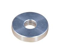 Entretoise ronde en alliage d'aluminium, rondelle plate en acier inoxydable, diamètre 24 à 26 mm, rondelle plate creuse ronde sans filetage
