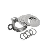 Entretoise ronde en alliage d'aluminium, rondelles plates en acier inoxydable, cale plate en acier inoxydable, joint plat fin de réglage, bagues d'espacement de roulement d'essieu, épaisseur.