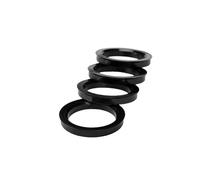 Entretoise Roue 4 pièces/ensemble 64.1-66.1 .1-67 1-73. 65.. 66 1mm anneaux centraux moyeu roue PE plastiques rigides