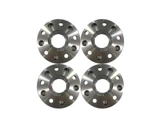 Entretoise Roue 4 pièces/ensemble argent 30mm entretoises de roue moyeu central Kit d'élargissement alliage d'aluminium pour Wrangler JK 2007-2017