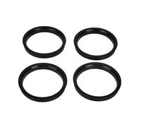 Entretoise Roue 4 pièces/ensemble moyeu de roue plastique voiture anneaux centraux moyeux alésage universel 73.1-57.1 66.6-57