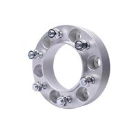 Entretoise Roue Adaptateur D'espacement Roue Pour Toyota Pour Hiace PCD 6x139.7 CB 67.1mm, Séparateur En Alliage D'aluminium Forgé M12x1, 5 Cales Elargisseurs Voies(Silver 30mm)