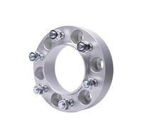 Entretoise Roue Adaptateur D'espacement Roue Pour Toyota Pour Hiace PCD 6x139.7 CB 67.1mm, Séparateur En Alliage D'aluminium Forgé M12x1, 5 Cales Elargisseurs Voies(Silver 25mm)