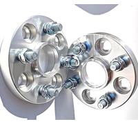 Entretoise roue alliage Adaptateur d'entretoise de roue 15/20 mm PCD 4x108 CB 63,3 4 écrous pour Mazda 121, 12 boulons x 1,5(20mm Silver)
