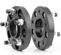 Entretoise roue alliage Adaptateurs entretoises roue forgées aluminium 7075 2 pièces 15/20mm PCD 5 x 114,3 CB = 67,1mm (ID OD) adaptés pour Mitsubishi pour Asx(2PCS 45MM)