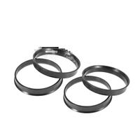 Entretoise Roue Anneaux Centraux Moyeu Voiture 4 Pièces Entretoise Centrale 64.1-60.1 65.1-63.4 72.6-63.4 74.1-64.1 74.1-66.1 74,1-67.1mm Cales Kit D'Élargissement(64.1-60.1mm)