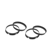 Entretoise Roue Anneaux Centraux Moyeu Voiture 4 Pièces Entretoise Centrale 64.1-60.1 65.1-63.4 72.6-63.4 74.1-64.1 74.1-66.1 74,1-67.1mm Cales Kit D'Élargissement(65.1-63.4mm)