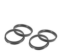 Entretoise Roue Anneaux Centraux Moyeu Voiture 4 Pièces Entretoise Centrale D'alésage Roue 64.1mm À 66.6mm 65.1mm À 72.56mm 72.56mm À 74.1mm Cales Kit D'Élargissement(72.56-65.1mm)