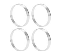 Entretoise Roue Anneaux centraux universels pour moyeu roue voiture, 4 pièces, 66.6-63.6 .6-65.1 .1-56 1-58.1mm, moyeux absorbant l'arbre central roues