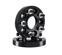 Entretoise roue Compatible avec DODGE pour Ram 1500 2015 2016 2017 2018 2 pièces PCD 5x139.7 CB 77.8 M14x1.5 plaque bride entretoises roue moyeu adaptateur élargi(25mm)