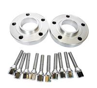 Entretoise Roue Entretoises De Roue Moyeu Pour Volvo Pour XC90 15mm 0.8 Pouces, 2 Pièces 5x108 67.1 Avec 10 Boulons Type Cône 14x1.5(15mm black bolts)