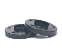 Entretoise Roue Entretoises Roue Pour VW Pour Golf Pour GTI 15 Mm 5 X 112 Mm 57,1 Mm Alésage Central 6061-T6 Avec Extension 45 Mm Forme Sphérique 14 X 1,5 Mm Élargisseurs Voie Auto(Black bolts)