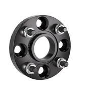 Entretoise Roue Forgée Noire, 2 Pièces, 4x100 CB 56.1mm 14x1.25, Pour MINI Pour Coupé 2010 - 2015, Plaque À Bride 15/20/25/30mm Universal Wheel Spacers(2pcs 25mm)