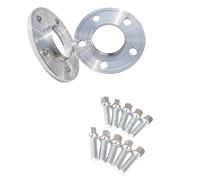 Entretoise Roue Moyeu Entretoises De Roues Pour Benz M10pcs 14x1.5 2 Pièces 10MM 15MM 20mm 5x112 66.6 Boulons À Billes(10mm silver)
