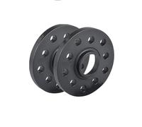 Entretoise Roue Pour A1 Pour A2 Pour A3 5*112/5*100 Cales En Aluminium Forgé Entretoises Moyeu Pneu Cales GOUJON + Écrou Roue M14*1,5 2 PCS 15mm Accessoires Voiture Entretoises Jantes(Black cone bolt)