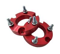 Entretoise Roue pour Nissan pour Navara 1" Amortisseur Entretoise Pièces Auto 1 Paire Kit Levage Avant 25 Mm Rouge Accessoires Voiture Entretoises Jantes