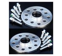 Entretoise Roue Pour VW Pour Jetta Pour Polo Pour Bora 2 Pièces Adaptateur D'entretoise De Roue De Conversion 15mm 5 * 112/5 * 100 M14 * 1.5 Cales Kit D'Élargissement(40mm ball bolt)