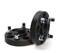 Entretoise Roue Véhicule Pour Fit Pour Jazz Pour Grace Pour Brio Pour N-BOX Pour N-ONE Pour N-WGN 2 Pièces PCD 4x100 CB 56,1 Mm Adaptateur D'entretoise(2PCS 20mm Black)