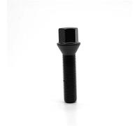Éntretoise roue voiture Boulons de roue noirs en acier Embers M12x1,5 14x1,5 14x1,25 moyeux de voiture pour A6 10 pièces(10pcs conical 42mm)