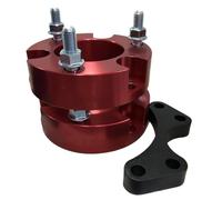 Éntretoise roue voiture Braises pour Isuzu pour D-MAX 2012-2019 Kit levage avant/arrière 1"-2" Entretoise d'amortisseur Bleu Accessoires réglage voiture 1 paire(Red 25mm)