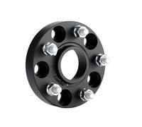 Éntretoise roue voiture Compatible Avec Tesla Pour Model 3 Y 1 Pièce Adaptateur D'entretoise De Roue De Voiture Cales Plaque D'espacement À Bride Élargie PCD 5X114.3 CB 64.1 M14X1.5(25mm)