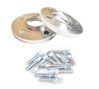Éntretoise roue voiture Entretoise roue 20 mm 5 x 112 mm avec goujons roue coniques M14 x 1,25 centriques 66,6 mm pour Mini 2016-2025(20mm Silver spacer)