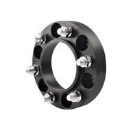 Éntretoise roue voiture Entretoises roue aluminium forgé Pour Toyota Pour Land Pour Cruiser PCD 6 x 139,7 CB 95,1 M14 x 1,5 adaptateur moyeu 2 pièces(2PC Black 25MM)