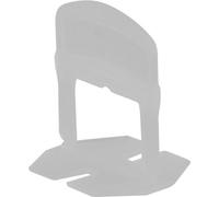 Entretoise Strend Pro LS210W, mise à niveau, sous carrelage, 1,5 mm, paquet de 100 pièces, plastique blanc