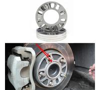 Entretoise universelle de roue de voiture, adaptateur de calage, plaque, 3mm, 5mm, 6mm, 8mm, 10mm, 4x100, 4x114.3, 5x100, 5x108, 5x120, 2 pièces 2pcs 3mm