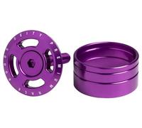 Entretoises capot de potence deity crosshair 1 1 8 violet