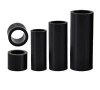 Entretoises creuses en Nylon ABS noir M3 M4 M5 M6 M8 M10, entretoises rondes creuses, Support PCB, installation TV, pilier de colonne(50mm(10Pcs),M3.2 (OD7))