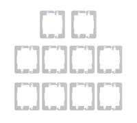 Entretoises de boîte électrique - Ensemble de couvercle de réparation en acier, kit de de nivellement de sortie | Solution de fixation d'alignement encastré pour projets d'installation