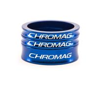 Entretoises de direction chromag aluminium bleu
