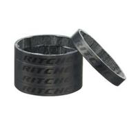 Entretoises de direction Ritchey WCS UD Matte (x5) Noir