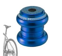 Entretoises de jeu de direction de vélo, jeu de direction de vélo - Roulement à double étanchéité en alliage d'aluminium, pièces de réparation de vélo, roulement de fourche droit avec écrou enfichable