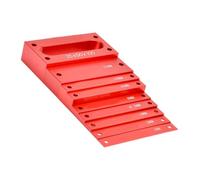 Entretoises de mesure métriques en aluminium pour le travail du bois pour une mesure précise de la hauteur des outils