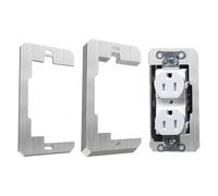 Entretoises de plaque murale, 5 pièces, cales d'espacement de prise, niveleurs