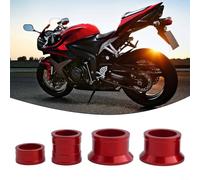 Entretoises de pour roue CNC pour CRF450R CR250R - Cales d'espacement Arrière en pour aluminium 6061 - Kit 4 pour Honda 2004-2020