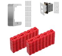 Entretoises de prises | Prise encastrable Entretoise | Joints de prise lâche | Pour intérieur et extérieur Installation électrique carrelage maison et réparations