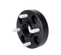 Entretoises de roue Adaptateur d'entretoise de roue PCD 4X108 CB 63.4mm 20/25/30/35/40mm, 2 pièces, pour FORD pour Fiesta/ST pour Focus(2PCS 25mm Black)