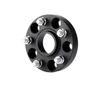 Entretoises de roue Adaptateur d'entretoise de roue PCD 5x108 CB 63.4, pour Range,pour Rover,pour Evoque, pour Ford,pour Focus,pour Volvo(Noir,2pcs 25mm)