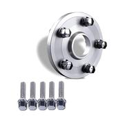 Entretoises de roue Adaptateur d'entretoise de roue PCD 5x108 CB 65.1mm pour Peugeot 308 3008 407 pour Volvo XC70(Silver adapter 15mm)